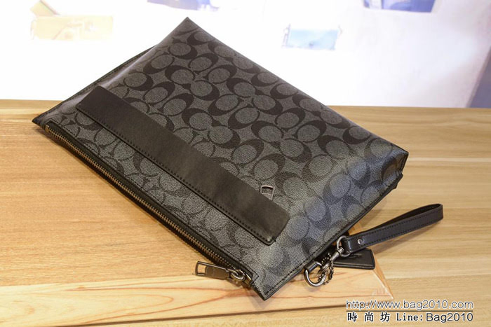 COACH蔻馳 29508新款 男士大手拿包 手腕包  Chz1367
